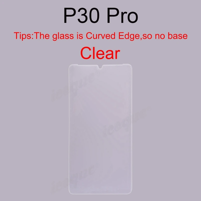 Защитное стекло для huawei P30 Pro защита экрана полное покрытие изогнутое закаленное стекло для huawei mate 20 Pro P30 Lite P20 Light - Цвет: P30 Pro  ( Clear )