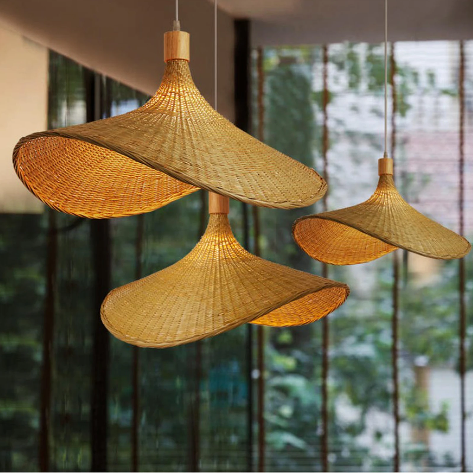 Geweven Hanger Plafondlamp Hal Kantoor Opknoping Lamp Studie Lampenkappen Badkamer Kids Loft Grey Keuken Moderne|Hanglampen| -
