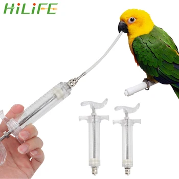 

HILIFE 20ml/50ml Pet Feeding Baby Bird Feeder Hand-raised breastfeeder Parrot Feeding Syringe Bird Supplies