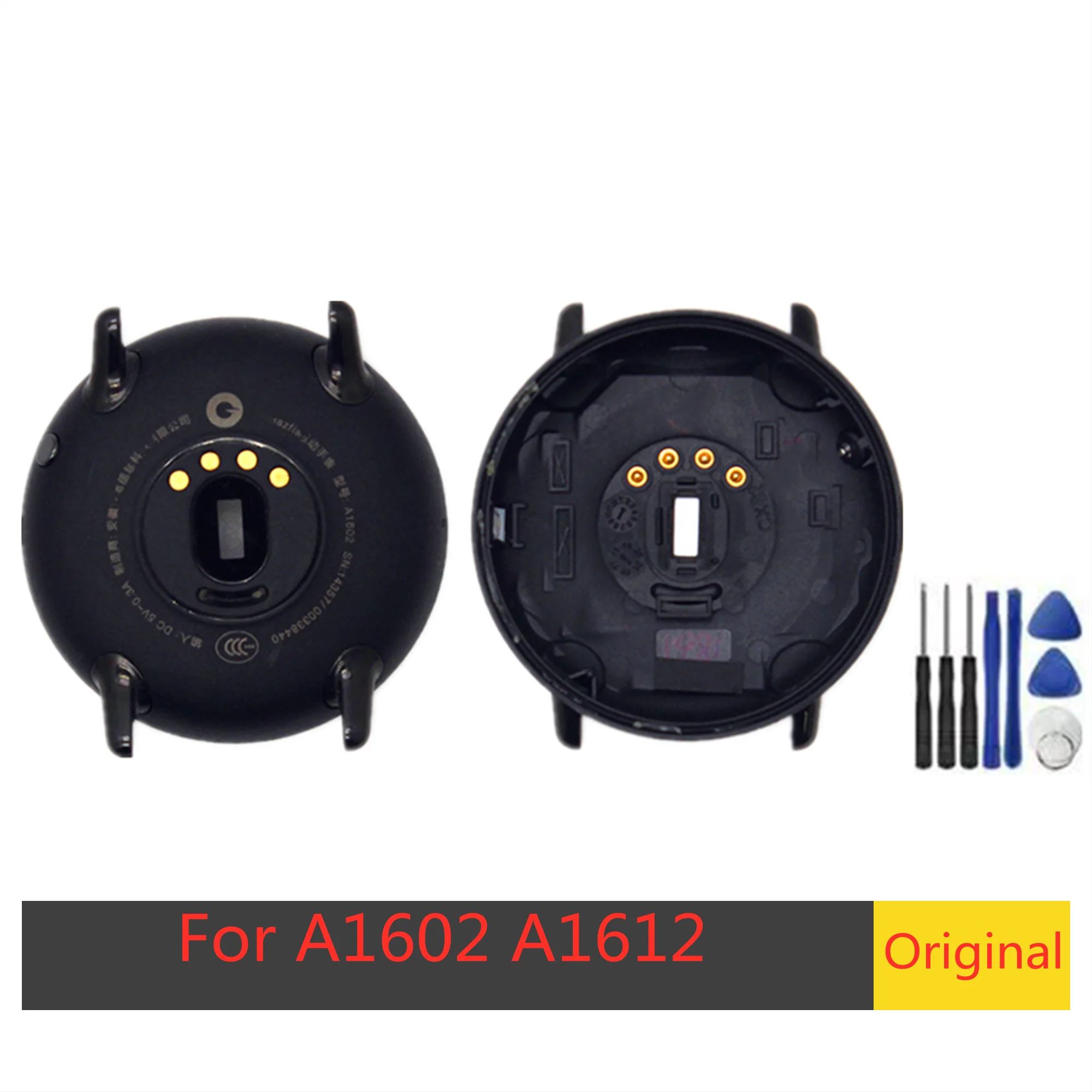 For Huami AMAZFIT Sports Watch A1602 A1612 black battery case replacement parts for the back cover | Электроника