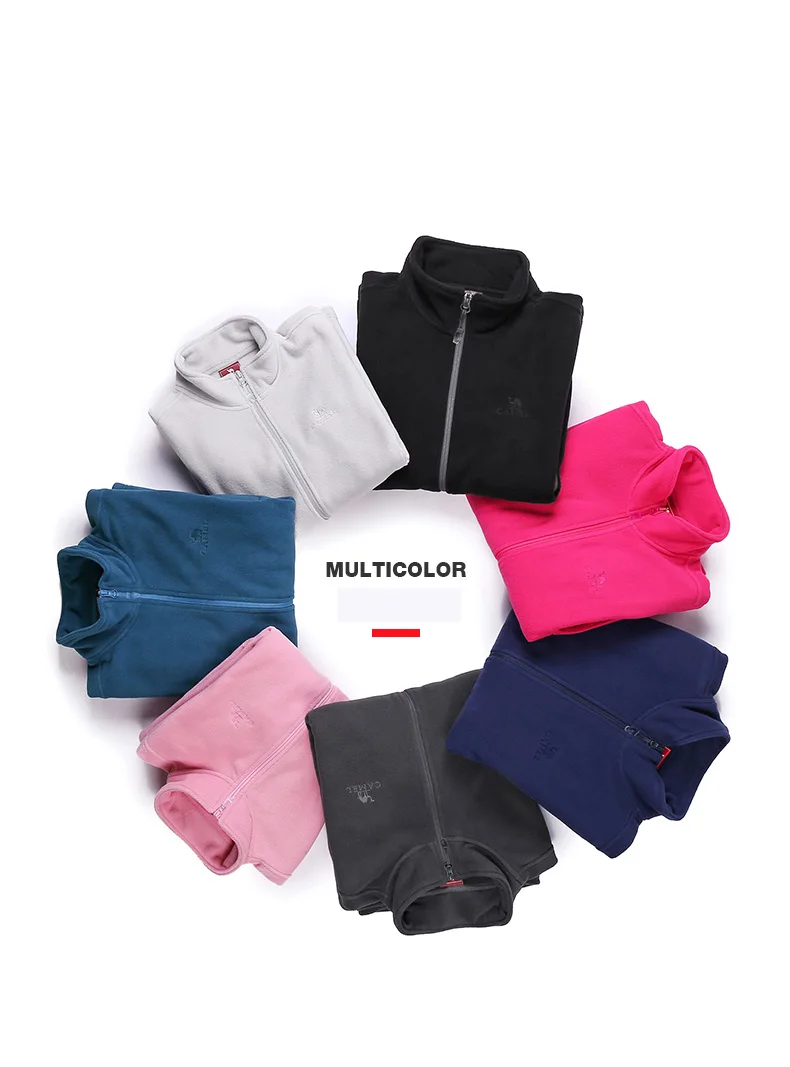 Camelo inverno jaqueta de lã masculina softshell