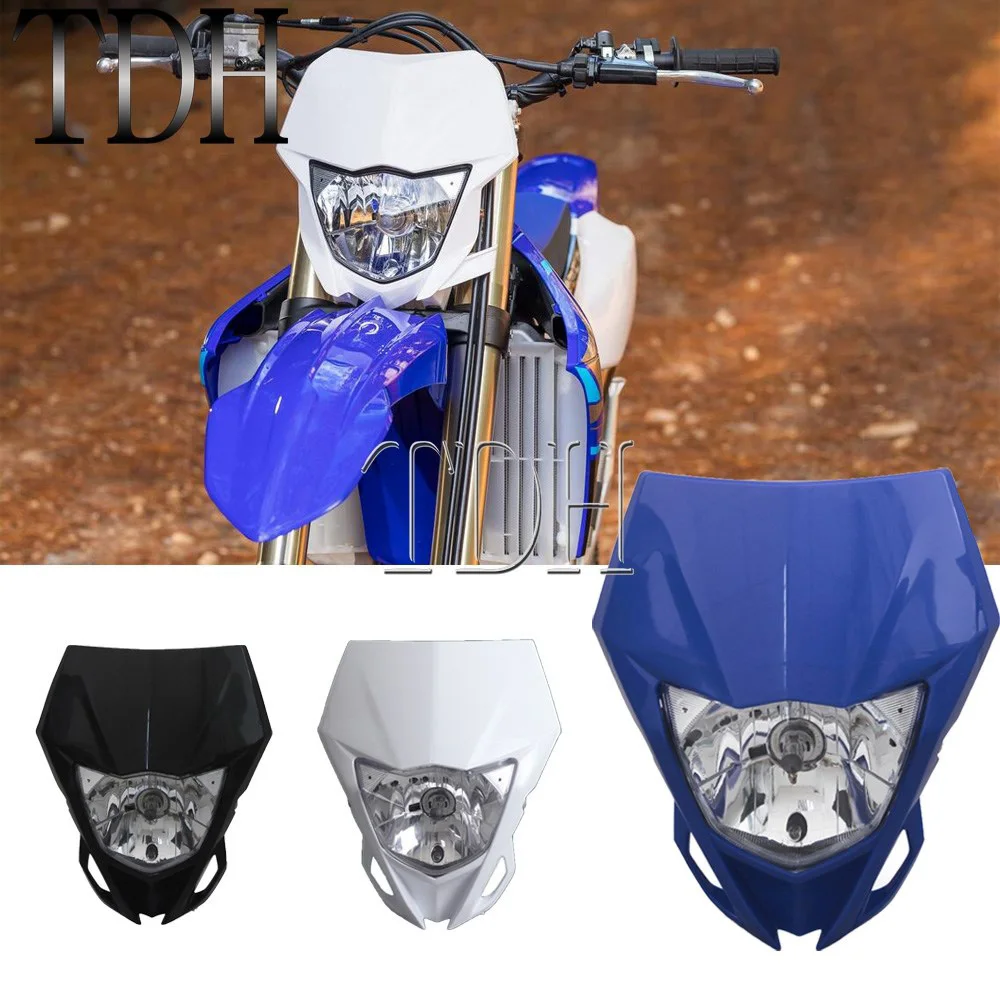 Передняя фара Enduro Supermoto для мотоцикла YAMAHA WR250F WR450F WR250R YZ450F KAWASAKI KLX KX |