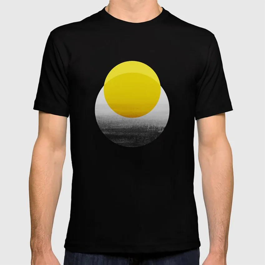 Sunrise футболка смешанные Медиа природа sunrise желтое золото