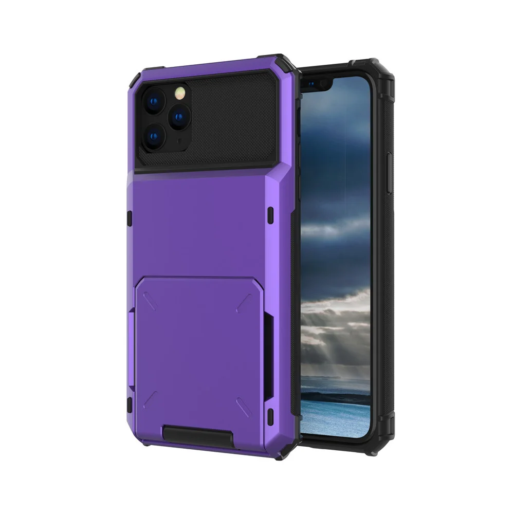 mobile pouch bag For iPhone 11 12 Pro Max Mini Case Wallet ID Slot Credit Card Cover On The For iPhone 11Pro 12Mini 12Pro Max Coque Funda Capa personalised flip phone case Cases & Covers