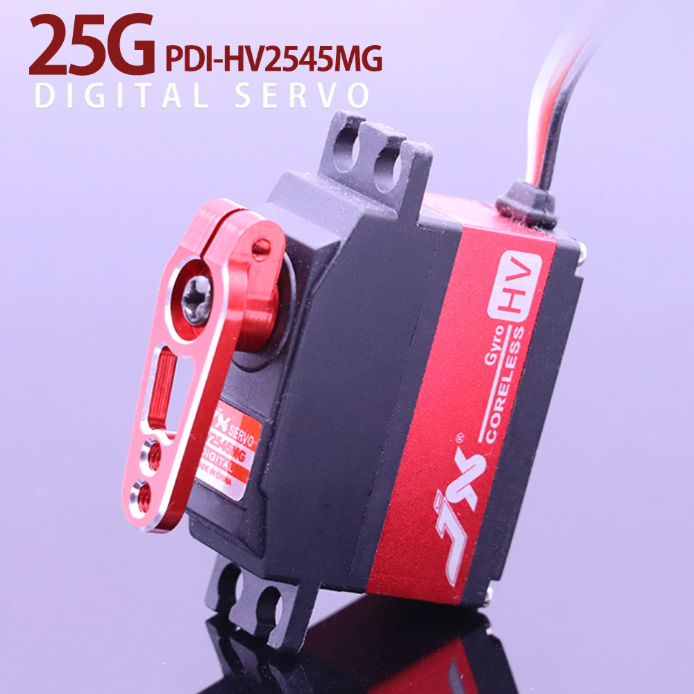 JX PDI-2504MG 25g Metal Gear Digal Coreless Servo per RC 450