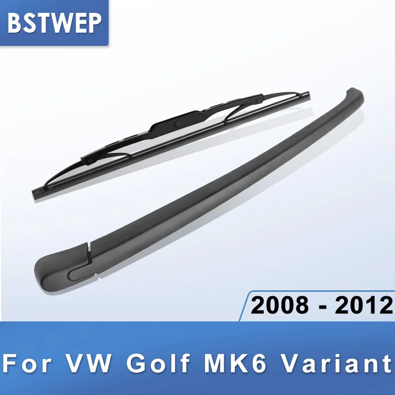 BSTWEP задний стеклоочиститель и рычаг для VW Golf MK6 вариант 2008 2009 2010 2011 2012