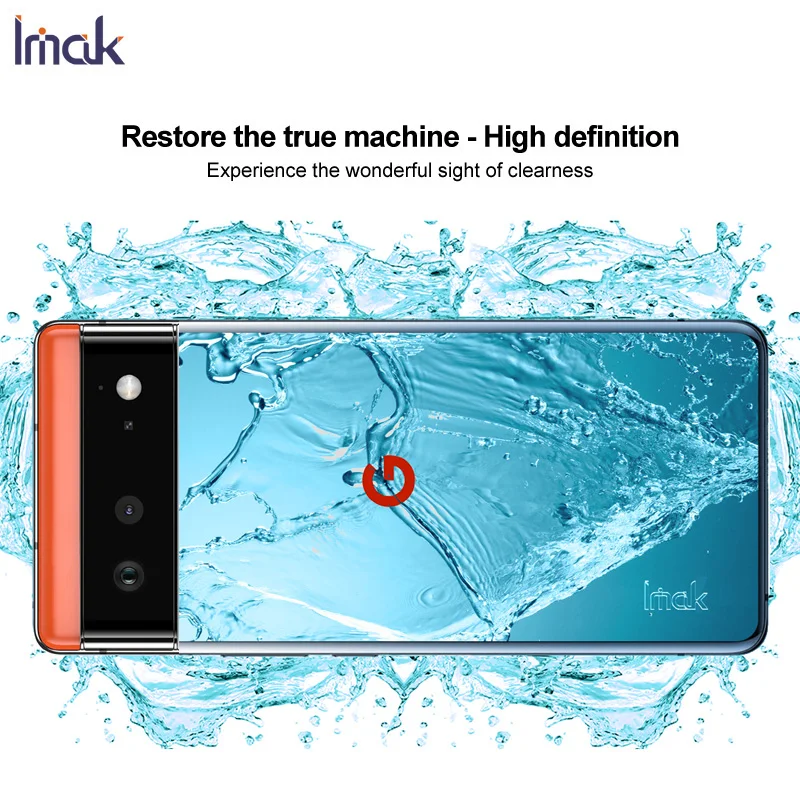 Imak Air Transparent Frosted Anti Yellow Case for Pixel 6/6 Pro description image 2