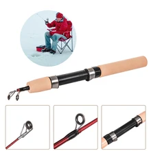 Горячая Распродажа, зимний супер короткий выдвижной Рыболовный набор, комбинированный легкий для подледной рыбалки, телескопическая мини-катушка для подледной рыбалки, набор