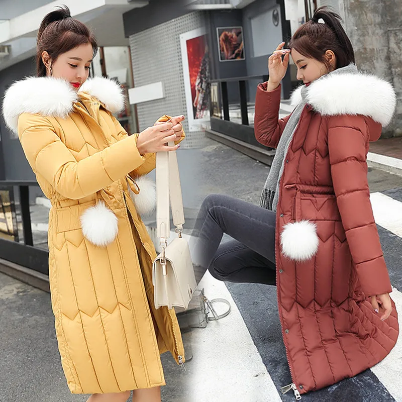 Best Winter Down Cotton Coat Women Clothing 2020 Parkas Coat Women Plus Size 5XL Women jackets Thick Warm Outwear Hooded Fur Coats