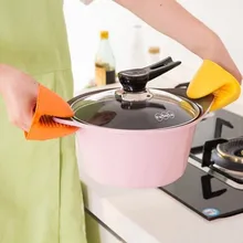 Кухонные теплоизоляционные перчатки для микроволновой печи из кремнезема, теплоизоляционные перчатки для микроволновой печи, термостойкие рукавицы для микроволновой печи, перчатки
