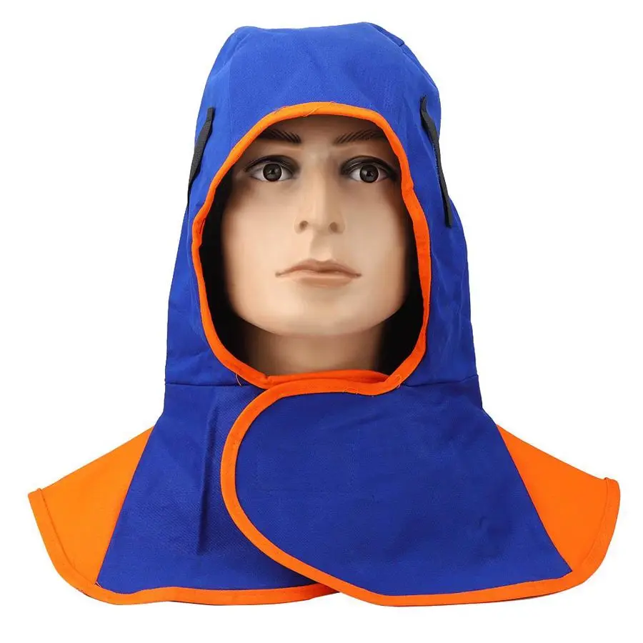 

Welding Hat Flame Retardant Fabric Welder Helmet Hood Welding Neck Protection for Welder Safety Cover Breathable