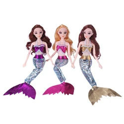 Robe sirène pour Barbie, ensemble 2 pièces, Style d'été, accessoires de poupée, jouets pour enfants, cadeau éducatif, 11.5 pouces, nouvelle collection 