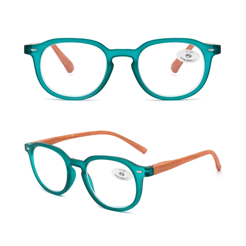 Fashion Square Reading Glasses for woman and man in high quality Mom and Dad's gift for sale with pouch and cleaning cloth