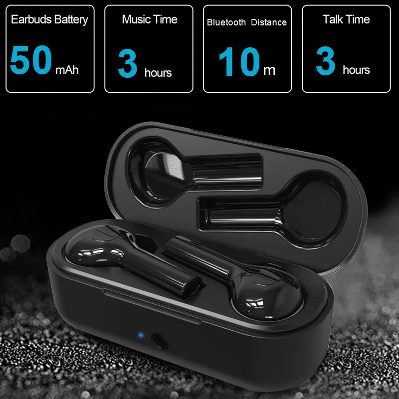 

TW08 Bluetooth 5.0 Earphones For All Phone Mini Wireless Headset For Samsung For Xiaomi Huawei Sports Headset + Charger Box
