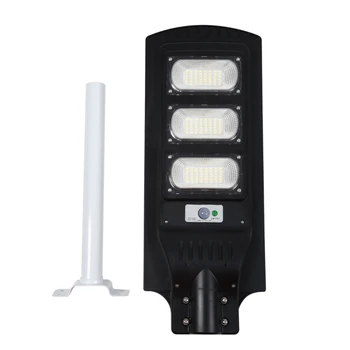 

90W Solar Street Light Radars PIR Motion Sensor Light with Arm Waterproof Wall Path Lamp for Park Garden Courtyard