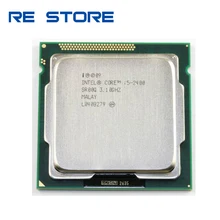 Processador usado intel core i5 2400 quad-core 3.1ghz lga 1155 tdp 95w 6mb cache desktop cpu