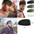 Мужчины Sweatband Тренажерный Зал Спорт Оголовье Стрейч Эластичный Женщины Йога Бег Волос Группа Открытый Баскетбол Теннис Headwrap Фитнес