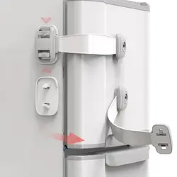Serrure de Protection de sécurité pour bébé, serrure de sécurité pour enfants, porte à main, placard, réfrigérateur, armoire, tiroir, sans outils ni perçage 