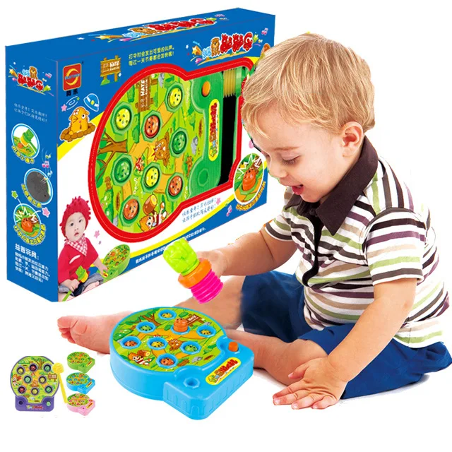 Игрушка Douyin Стиль Знаменитостей музыкальная электрическая Whac-a-mole игровая машина Младенцы фунт образовательная детская игрушка
