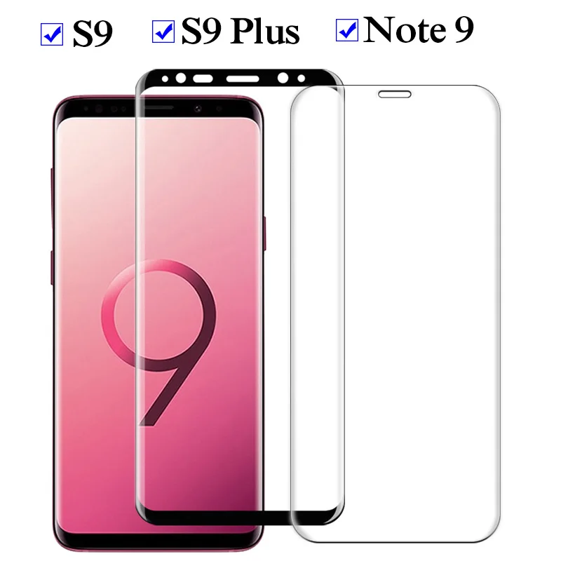 3d Защитное стекло для samsung galaxy s9 plus note 9 закаленное на s9plus note9 armor 9s 9note защита экрана