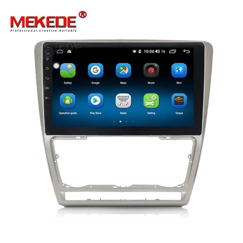 MEKEDE 4G LTE 9853 Android 9,0 автомобильный dvd мультимедийный плеер gps для Skoda Octavia 2008-2013 A 5 A5 Yeti Fabia аудио BT wifi