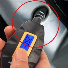 Светодиодный индикатор давления воздуха в шинах с подсветкой, цифровой инструмент для транспортного средства, мотоцикла, автомобиля 3-100 фунтов/кв. дюйм