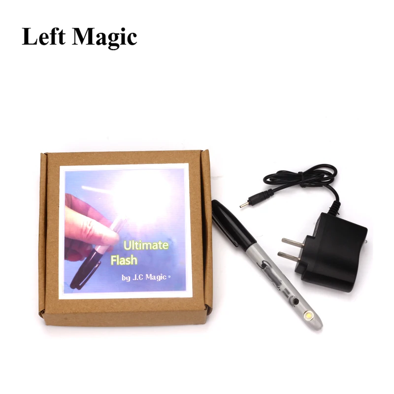 Яркая вспышка авторучка J.C MagicTricks Иллюзия сцены Волшебный реквизит-аксессуары ментализм крупным планом мерцающий шелк исчезающая магия