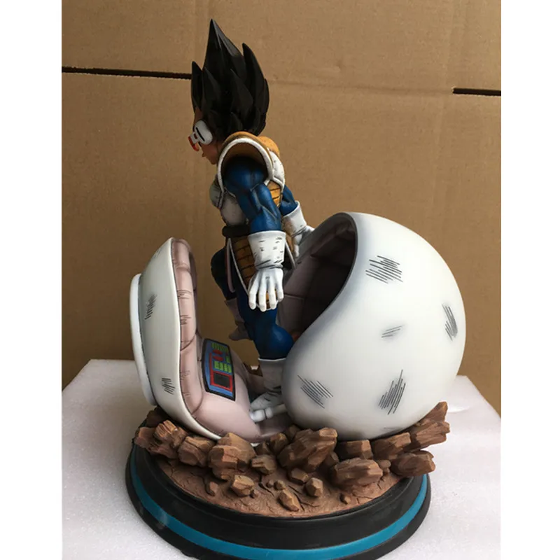34 см аниме Dragon Ball Супер Saiyan самолет космический корабль Вегета PDHc воин GK статуя смола фигурка Коллекционная модель игрушки M3543