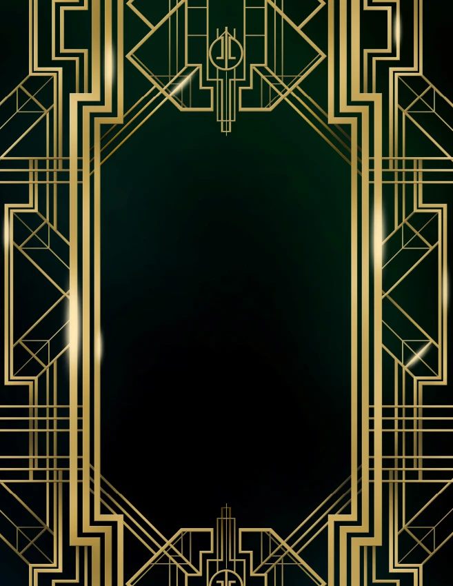 

Mehofoto Thin Vinyl Vintage 1920s Black Gold Great Gatsby Custom Photo Studio Background Backdrop Vinyl Background Photography