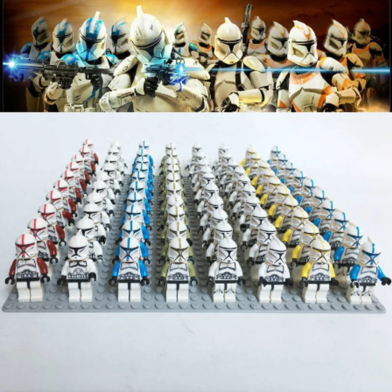 

Star Wars/Military Figures Building Blocks Stormtroopers Snow Troopers Compatible Legoines Figure Toys for Christmas Gift