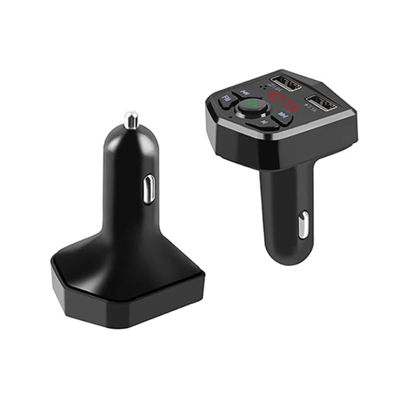 DC 12-24V Автомобильный bluetooth-комплект MP3-плеер fm-передатчик двойной USB 3.1A автомобильное зарядное устройство дисплей напряжения Micro SD TF воспроизведение музыки