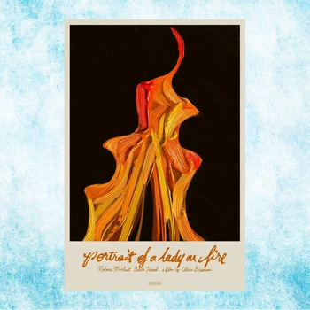 

Portrait of a Lady on Fire Hot Movie Art Silk Poster Canvas Print 13x20 24x36 inch Fot Living Room Decor Decoration-001