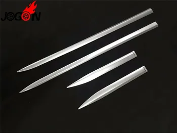 

Accessories Matte Silver Chrome Door Side Body Cover Trim Strip For AUDI Q2 2017 2018 2019