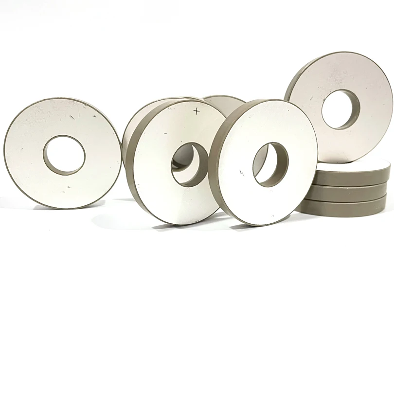 

50*20*6mm PZT-8 Piezoelectric Ceramics PZT Piezo Ceramics Ring For Industry Ultrasonic Welding Part