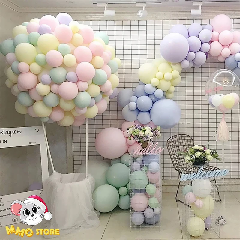 Description Picture 3 of item5-36inch Macaron Pastel Latex Baloons Wedding Decoration Girl Baby Shower Arche Ballon Anniversaire Wholesale Balls For Birthday