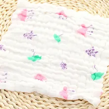 6 слоев хлопка младенца пеленка Детская Детское полотенце для лица Полотенца мыть матерчатые носовые платки питание новорожденного вытирания слюней младенцев Полотенца s