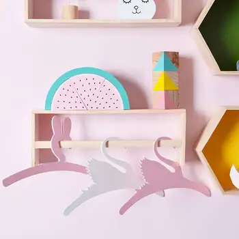 

Simple and Easy to Fix The Shelf Wooden DIY Children Creatives Bookshelf Room Decoration With Wall Accessories