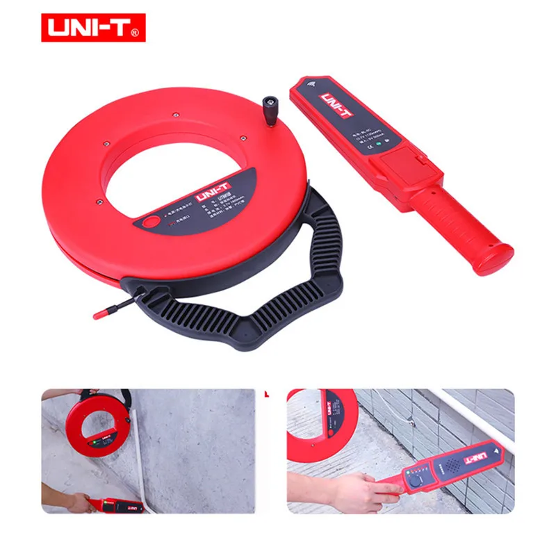 UNI-T UT661A UT661B стены ПВХ железные трубы детектор засорения диагностический