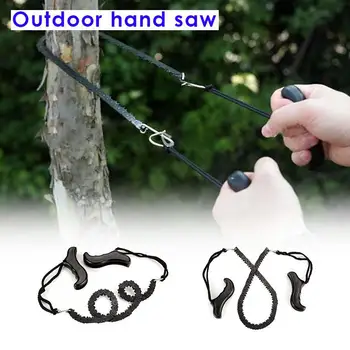 

Folding Manganese Steel Hiking Tool Chain Saw Chainsaw Emergency Outdoor Wire Saws Survival Hand Portable Lifesaving