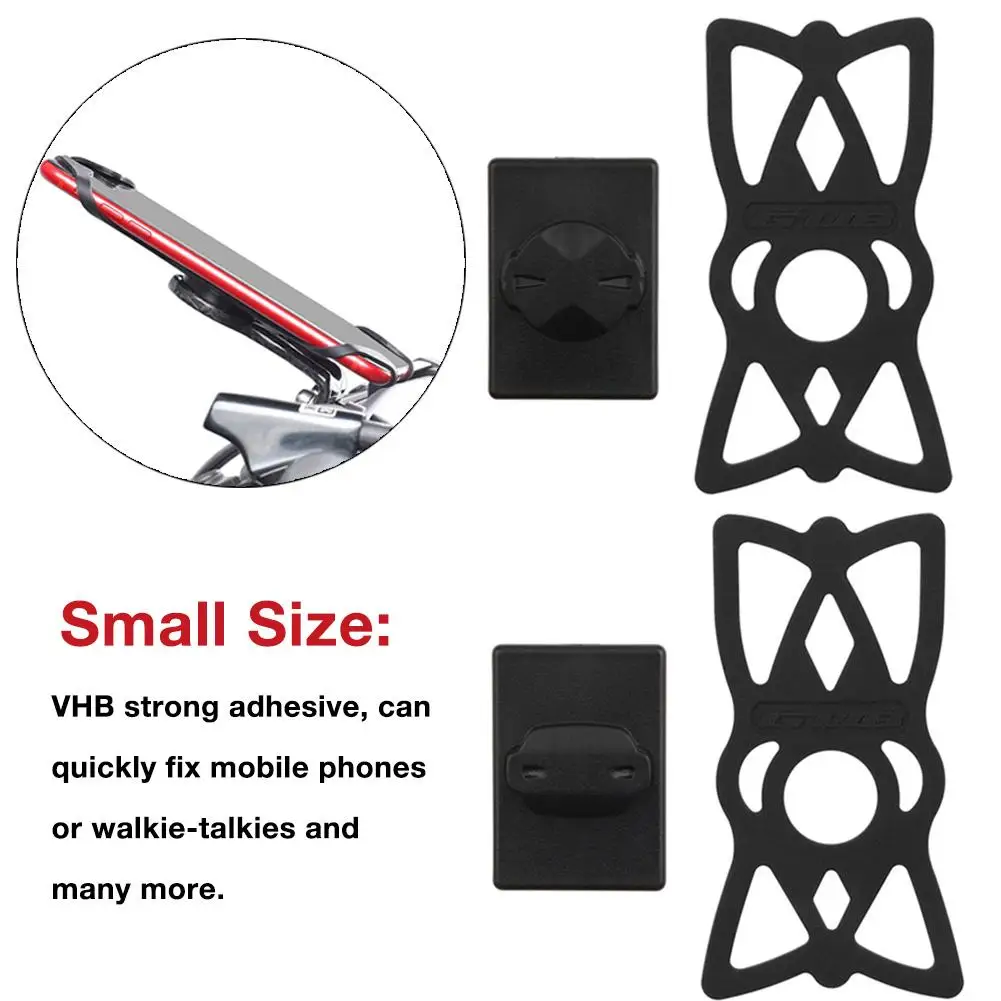 

Bicycle Phone Holder Back Sticker Bike Sticker Holder Back Sticker Suitable For Garmin / Bryton Holders Walkie-talkies Mobile P