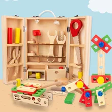 Обучающие деревянные игрушки Монтессори для мальчиков, многофункциональная сборная игрушка для детей дошкольного возраста, умные игрушки для обучения детей