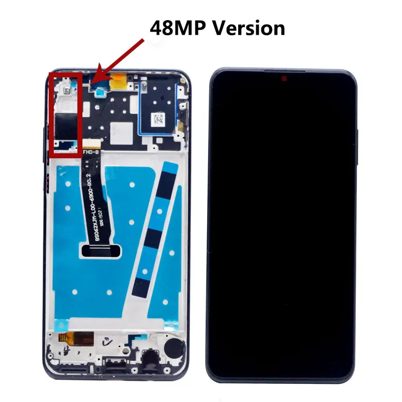 Оригинальный ЖК дисплей 6 15 дюйма для Huawei P30 Lite в сборе экран LX1 Nova 4e Lite|for