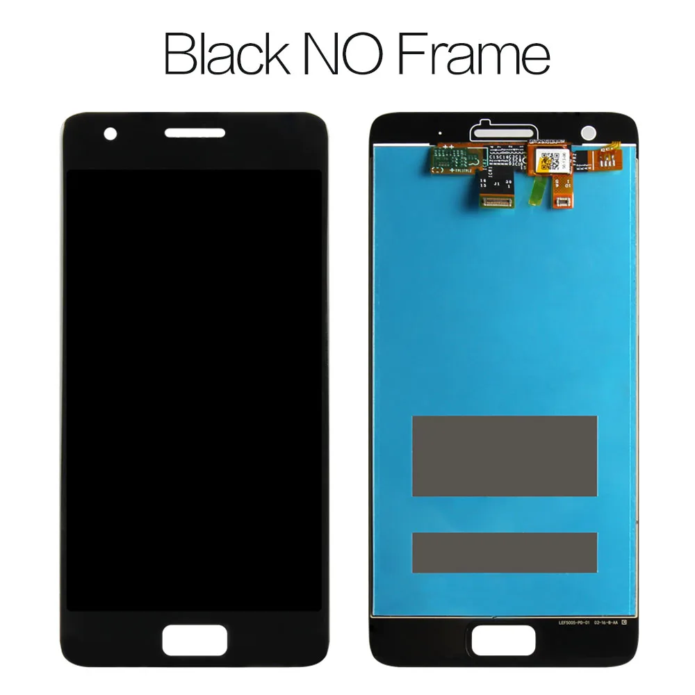 Black no frame Протестированный 5,0 дюймовый дисплей для lenovo ZUK Z2 lcd с рамкой сенсорный экран для lenovo ZUK Z2 Дисплей lcd - Цвет: Black no frame