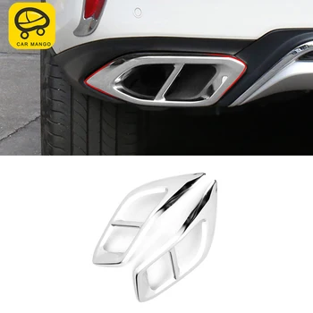 

CarMango for Lexus RX300 RX200t RX450h 2015-2019 Car Styling Tail Pipes Exhaust Pipe Silencer Trim Chrome Exterior Accessories