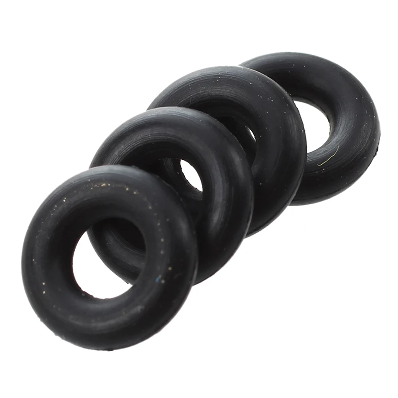 Black 7mm x 2mm O Rings Hole Sealing Gasket Washer 50 Pcs