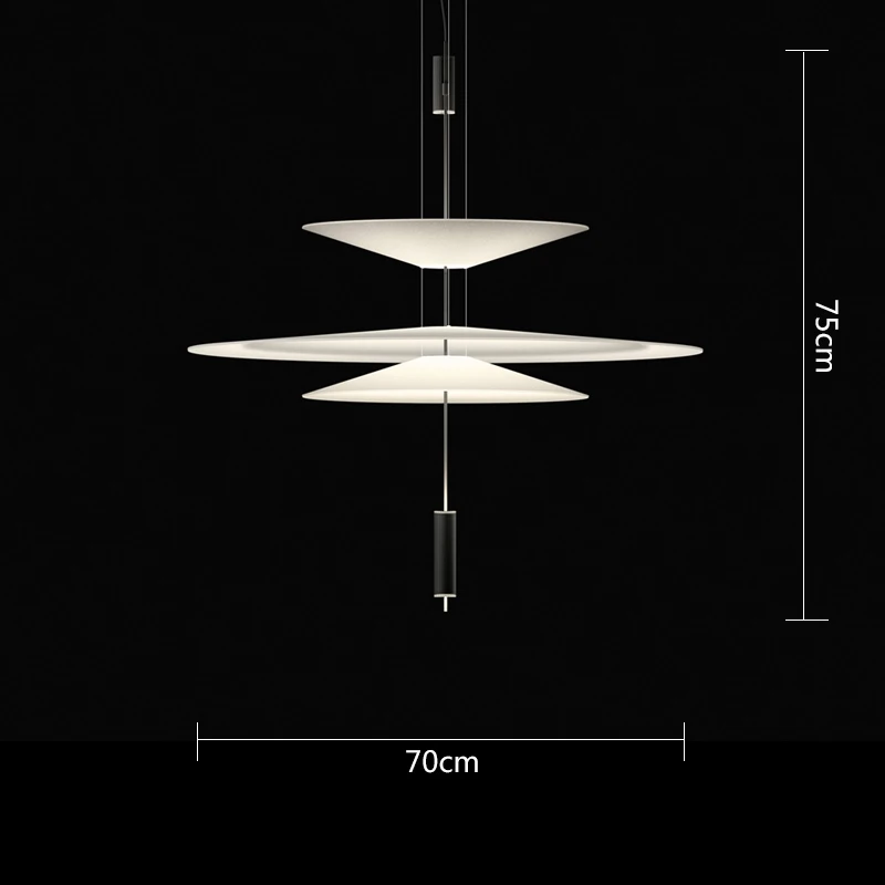 Decorative art UFO creative pendant lights macaron nordic Acrylic lamps for restaurant cafe kitchen hall Aluminum hanging lamp - Цвет корпуса: see chart
