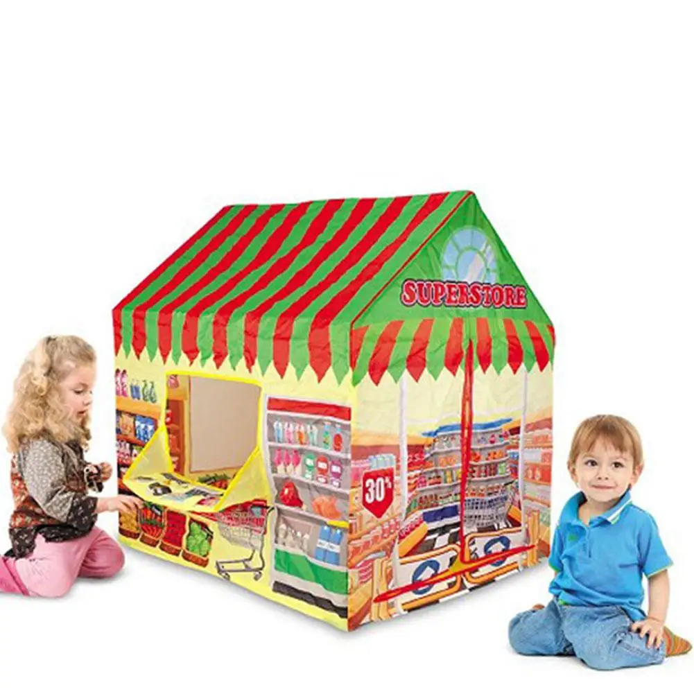 Маленькая домашняя розовая игрушка-Домик принцессы для девочек, игровой домик для мальчиков, маленький домик, детская палатка, посылка, размер 52*23*4 см, домик для девочек, подарок - Цвет: 13