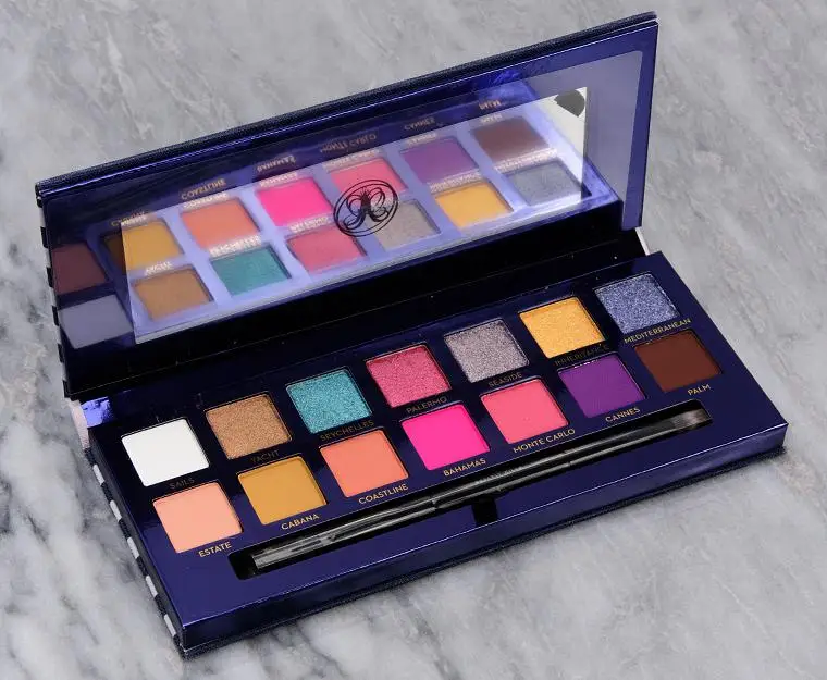 Anastasia Beverly hils тени для век Renaissance Make Up Palette Imagic Makeup тени для век палитра цветов 14 цветов коричневые тени для век - Цвет: rivi
