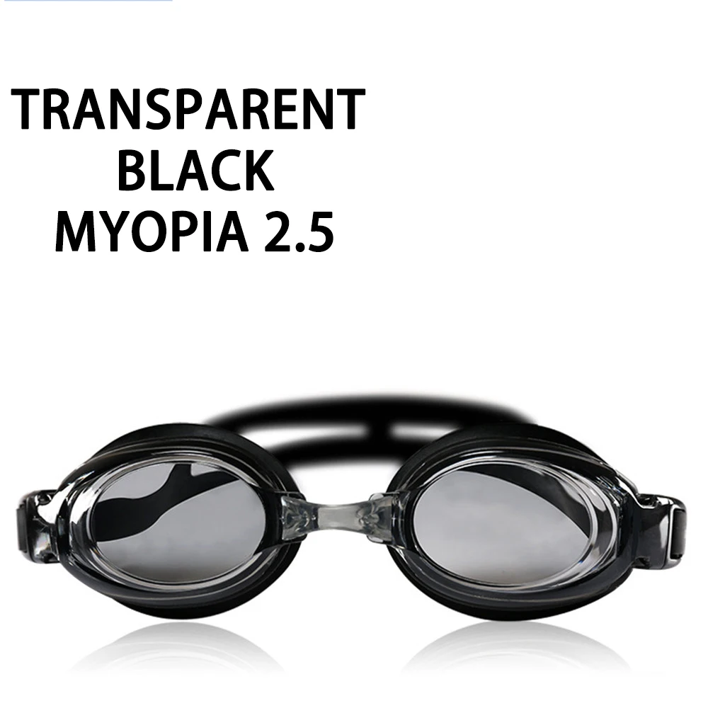 Очки для плавания близорукости, очки для плавания, оптические очки для взрослых, очки для плавания, силиконовые, анти-запотевающие, с покрытием, водная диоптрия, очки для плавания, очки для плавания - Цвет: Myopia 250