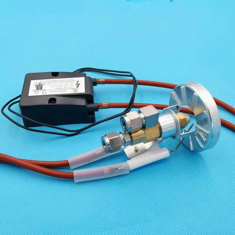 Waste Oil Burner Ignition System Fuel Nozzle With High Voltage Pulse